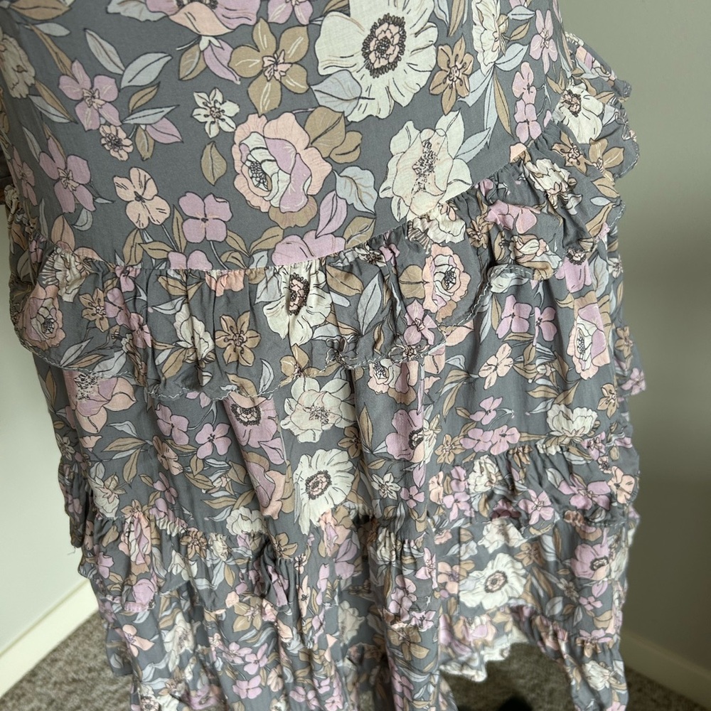 VICI Floral Ruffle Dress - Picture 3 of 5